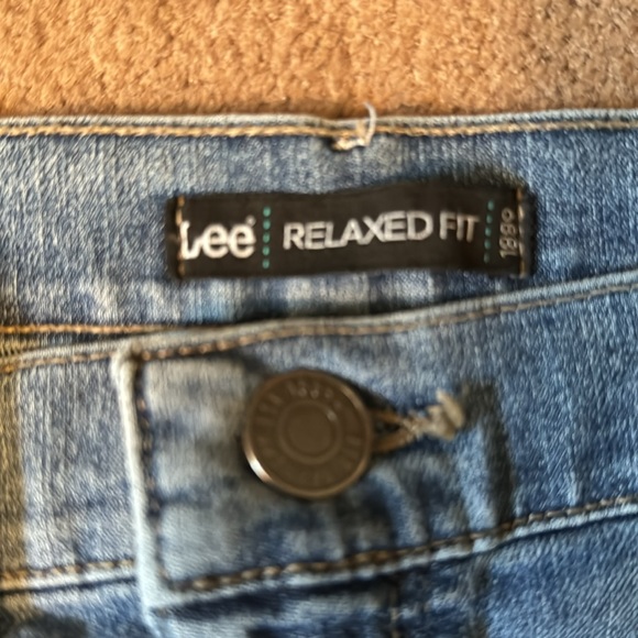 Womens Lee Straight Leg Jeans, Size 18 Short - Picture 3 of 5